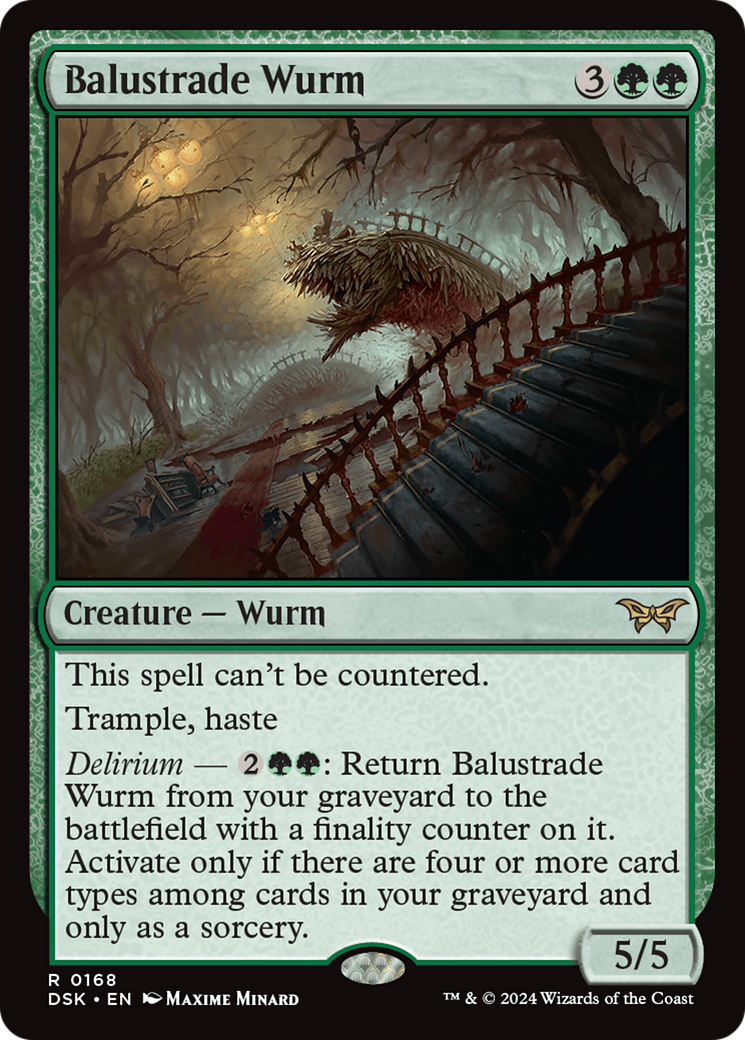 Balustrade Wurm (DSK-168) (Foil)