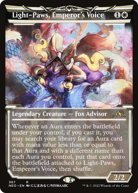Light-Paws, Emperor's Voice (NEO-367) (Showcase)