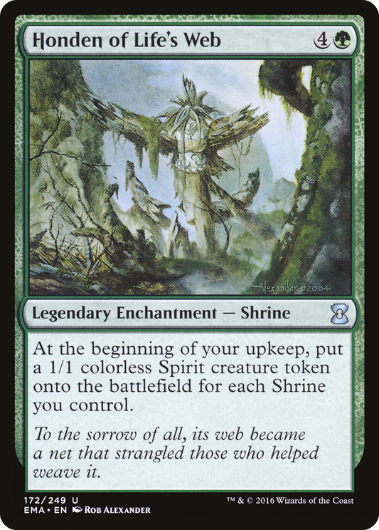 Honden of Life's Web (EMA-172) (Foil)