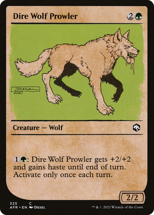 Dire Wolf Prowler (AFR-325) (Showcase) (Foil)