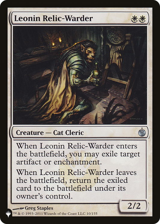 Leonin Relic-Warder (LIST-MBS-10)