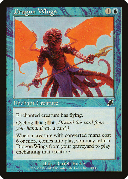 Dragon Wings (SCG-034) (Foil)