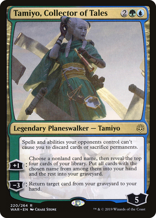 Tamiyo, Collector of Tales (WAR-220)