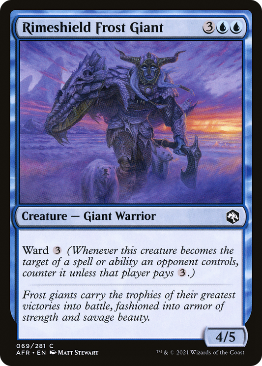 Rimeshield Frost Giant (AFR-069)