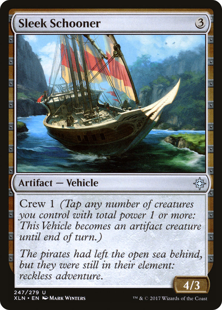 Sleek Schooner (XLN-247) (Foil)