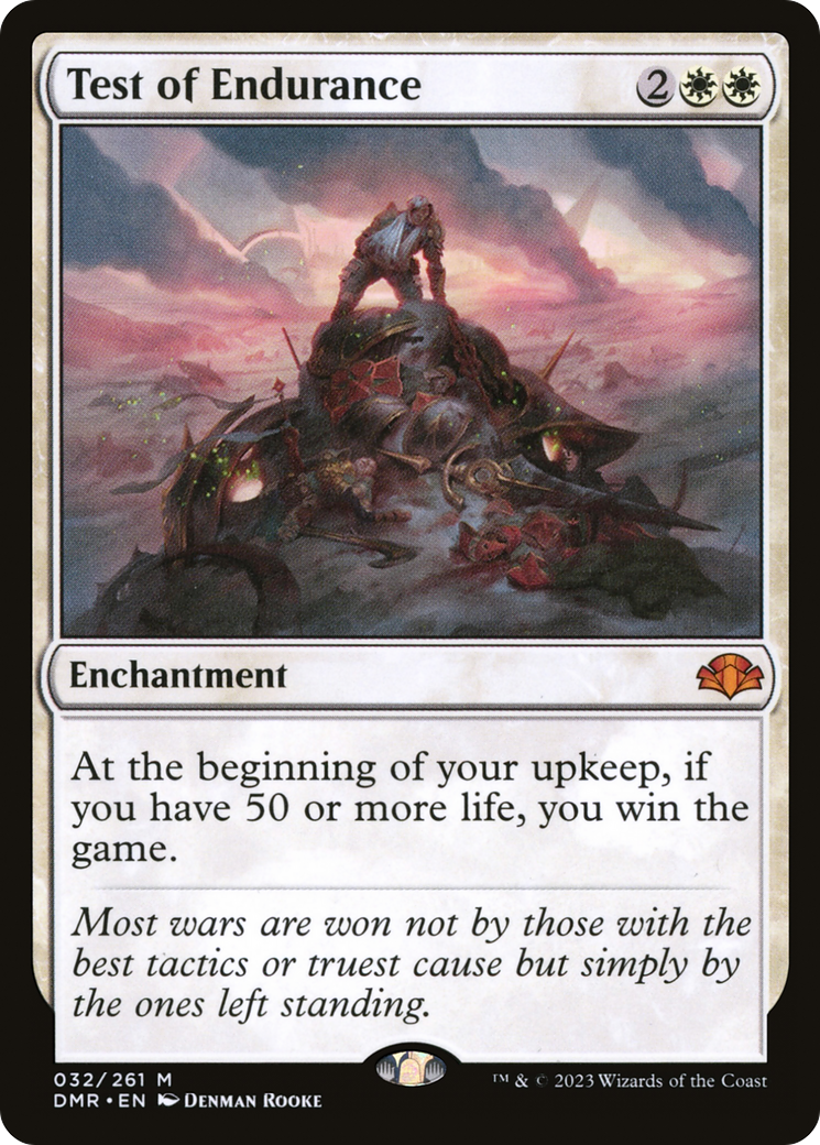 Test of Endurance (DMR-032) (Foil)