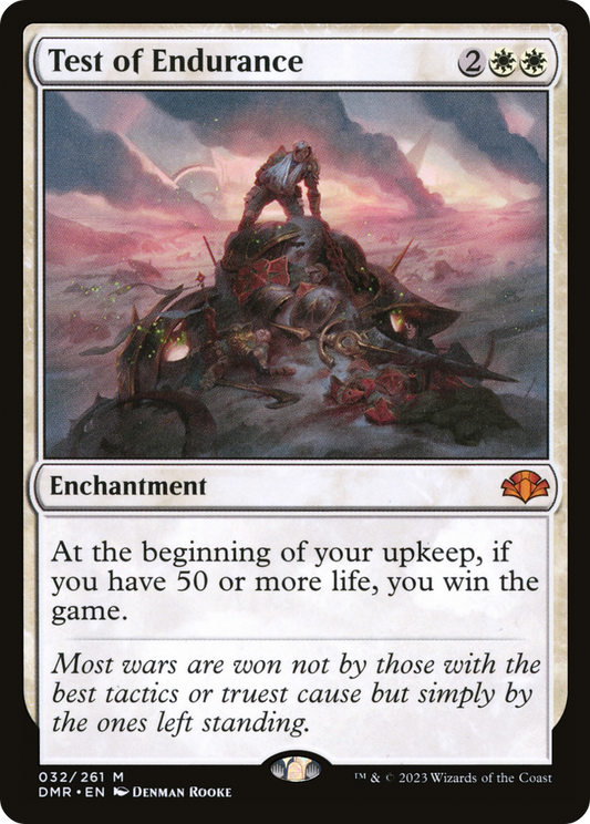 Test of Endurance (DMR-032) (Foil)