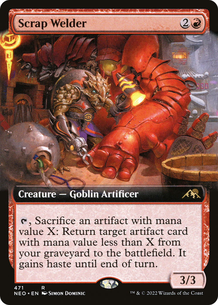 Scrap Welder (NEO-471) (Extended Art) (Foil)