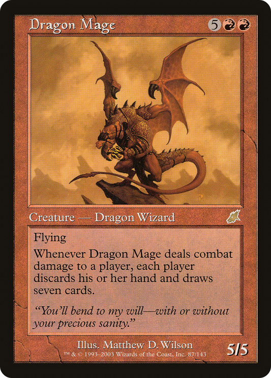 Dragon Mage (SCG-087) (Foil)