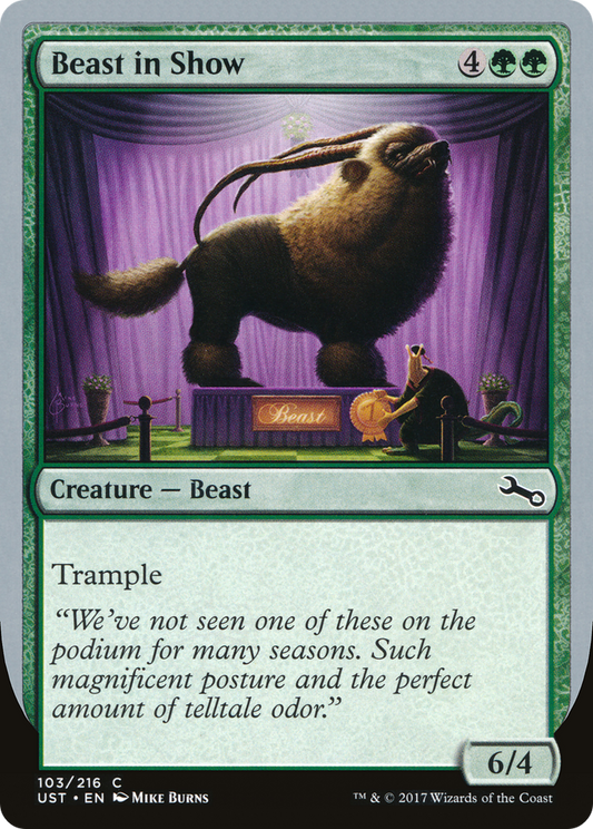 Beast in Show (UST-103B) (Foil)