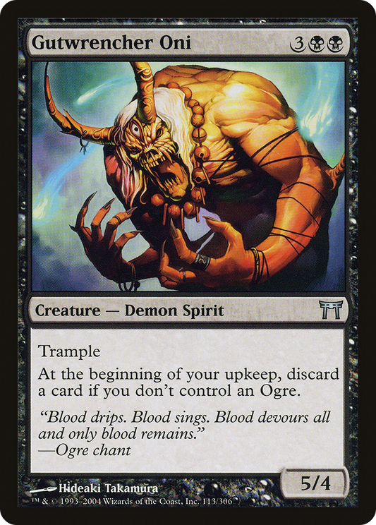 Gutwrencher Oni (CHK-113) (Foil)