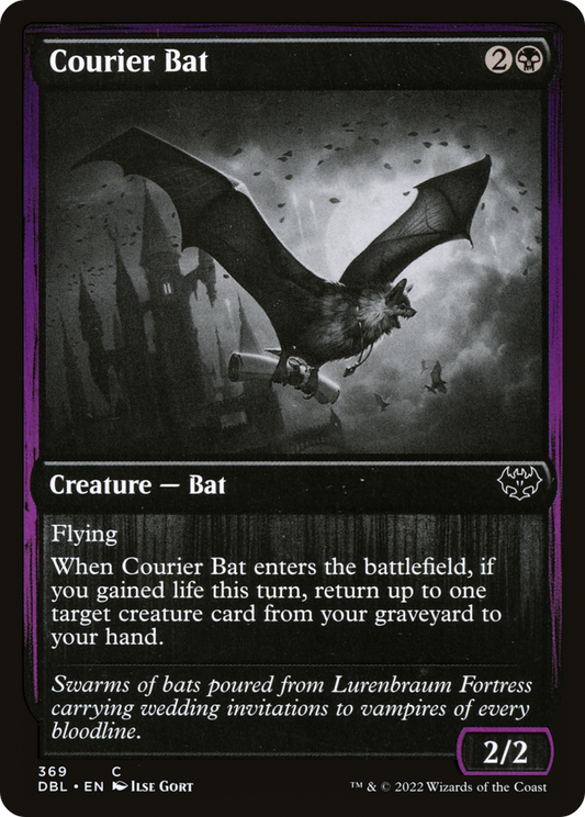 Courier Bat (DBL-369) (Foil)
