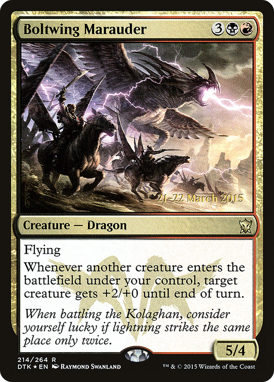 Boltwing Marauder (PRE-214S) (Foil)