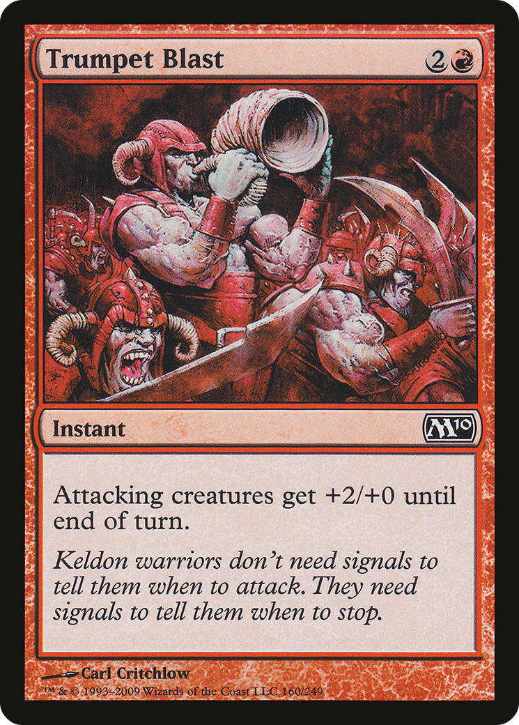 Trumpet Blast (M10-160) (Foil)