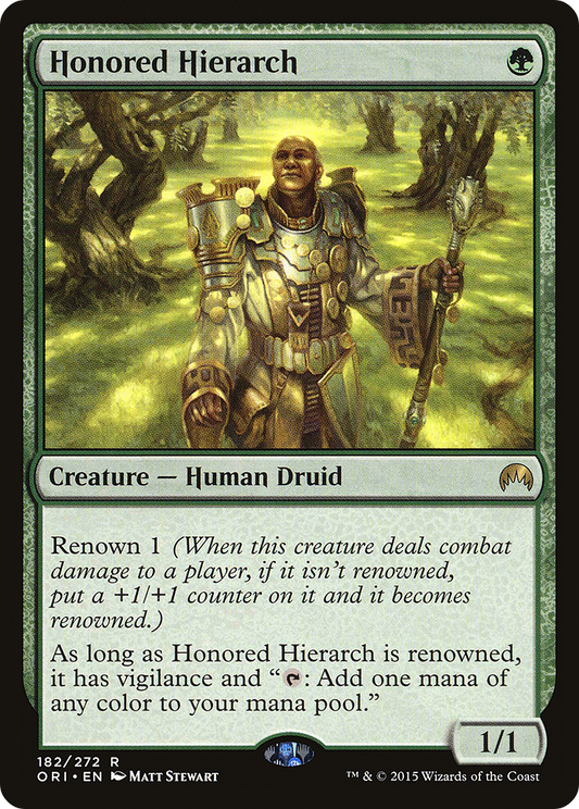 Honored Hierarch (ORI-182) (Foil)