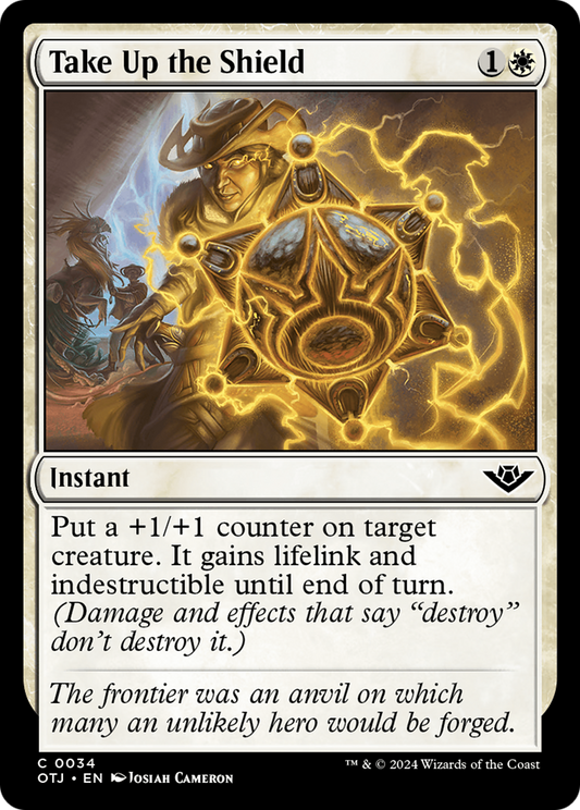 Take Up the Shield (OTJ-034) (Foil)