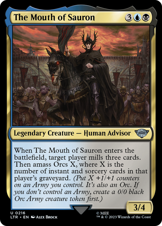 The Mouth of Sauron (LTR-216) (Foil)
