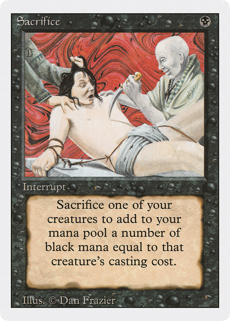 Sacrifice (3ED-126)