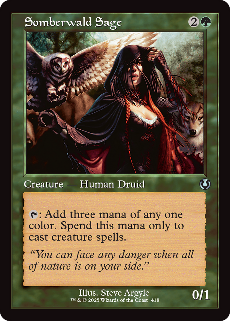 Somberwald Sage (INR-418) (Foil)