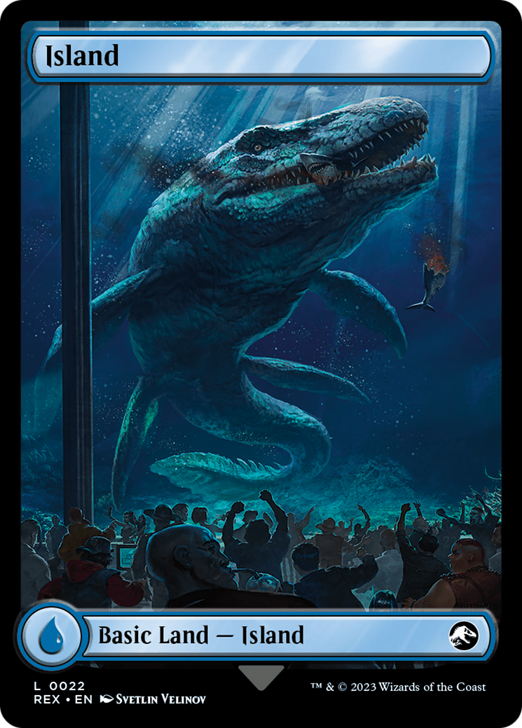 Island // Island (REX-022) (Foil)