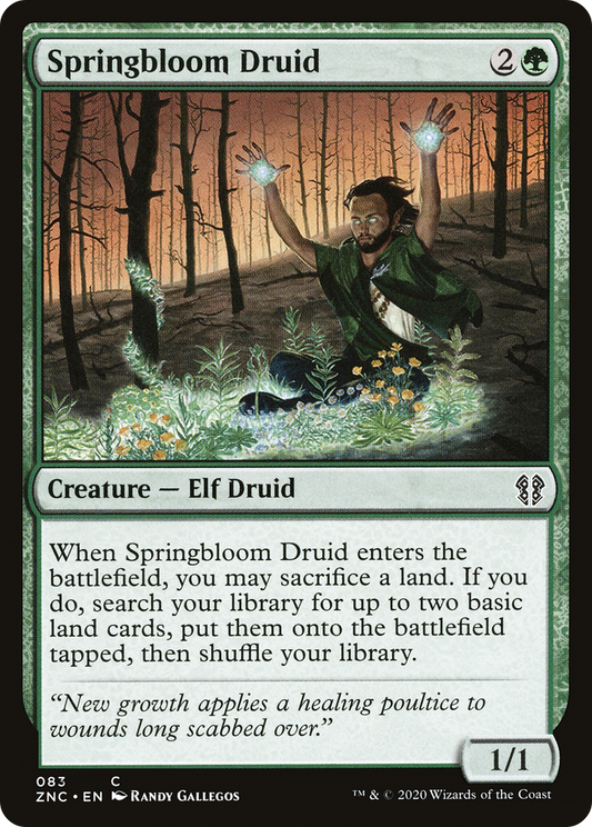 Springbloom Druid (ZNC-083)