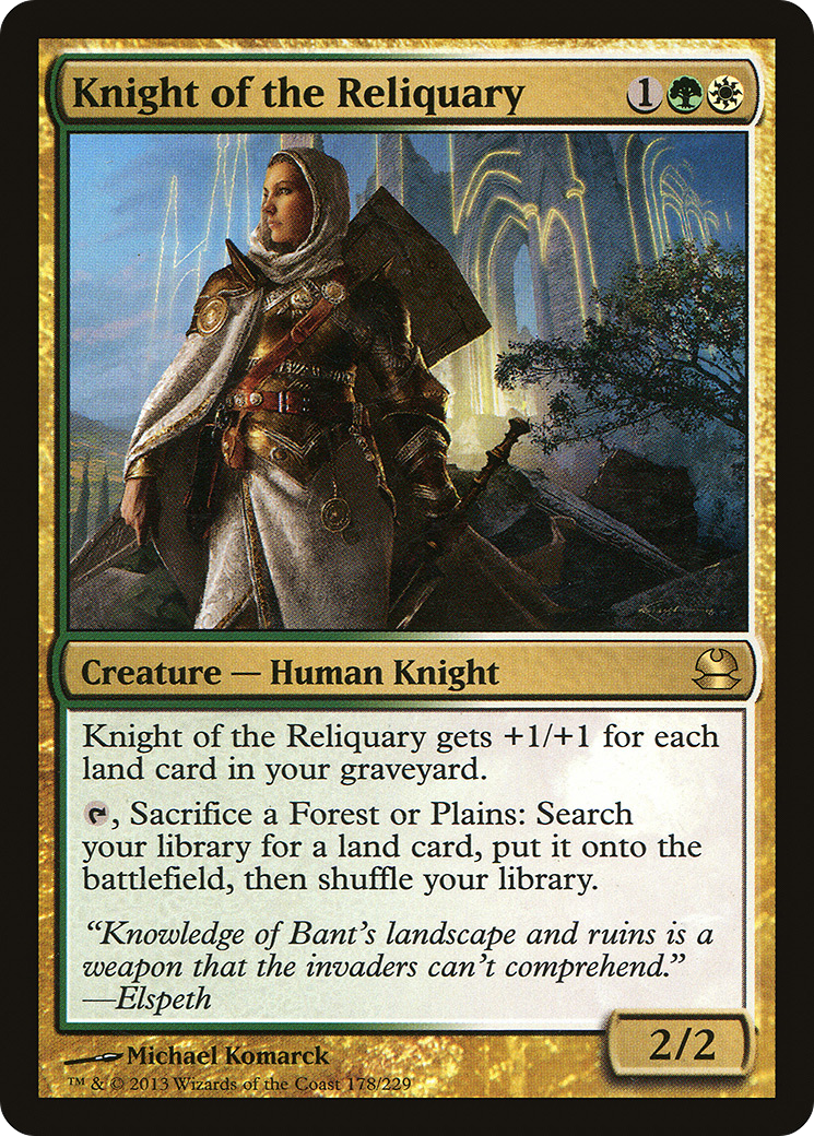 Knight of the Reliquary (MMA-178)
