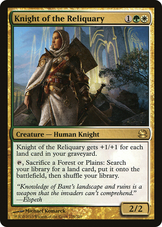 Knight of the Reliquary (MMA-178) (Foil)