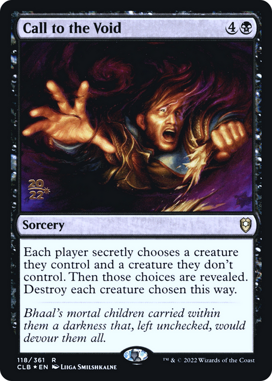 Call to the Void (PRE-118S) (Foil)