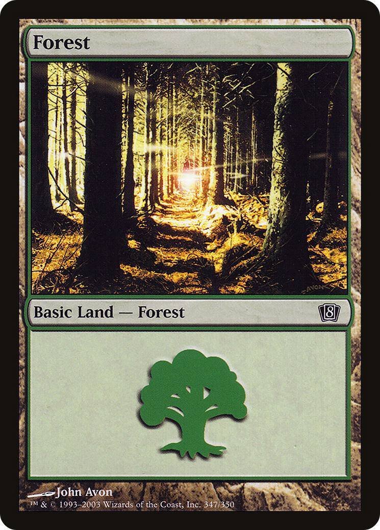 Forest (8ED-347★) (Foil)