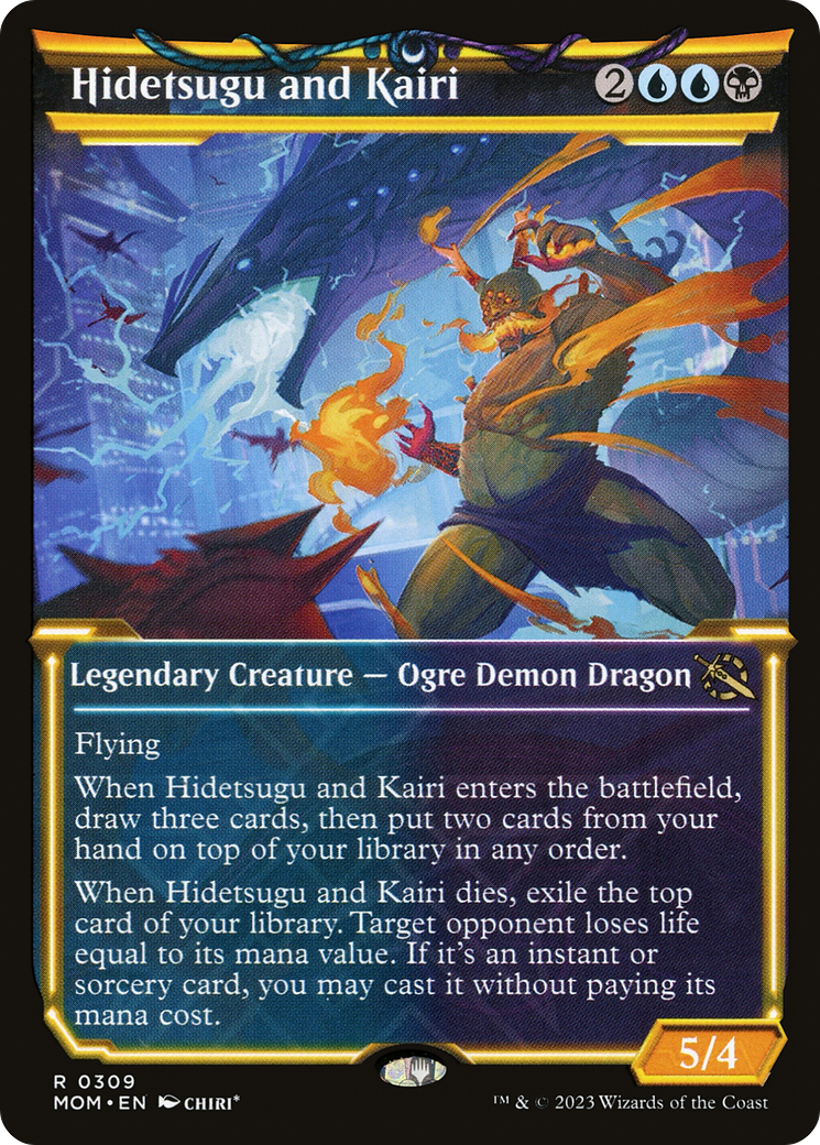 Hidetsugu and Kairi (MOM-309) (Showcase) (Foil)