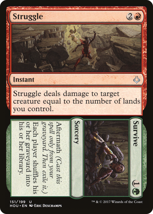 Struggle // Survive (HOU-151) (Foil)