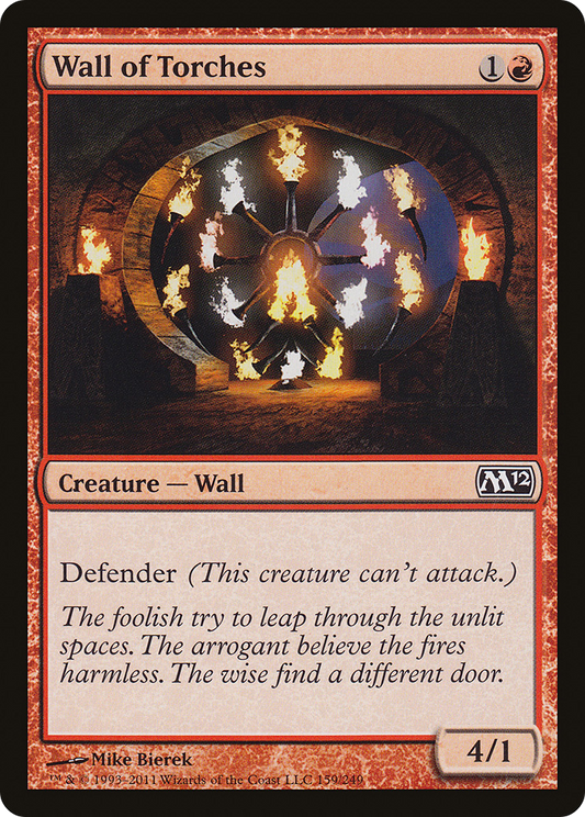 Wall of Torches (M12-159)