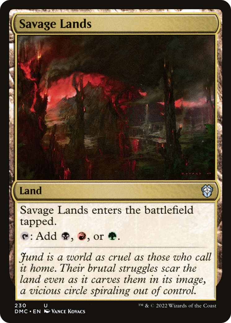 Savage Lands (DMC-230)