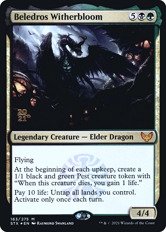 Beledros Witherbloom (PRE-163S) (Foil)