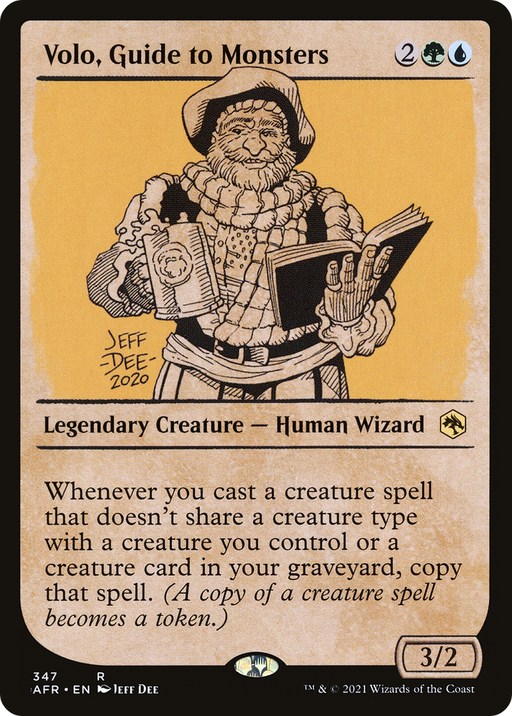 Volo, Guide to Monsters (AFR-347) (Showcase)