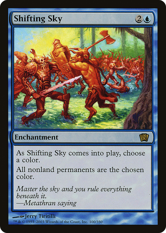Shifting Sky (8ED-100★) (Foil)