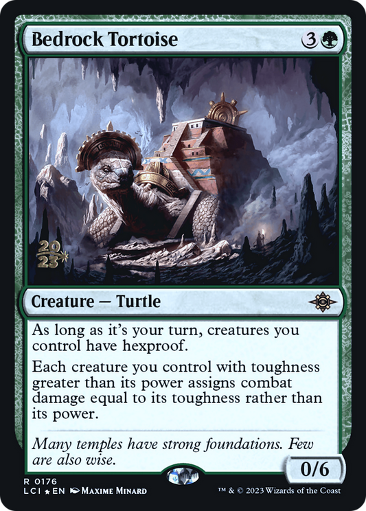 Bedrock Tortoise (PRE-176S) (Foil)