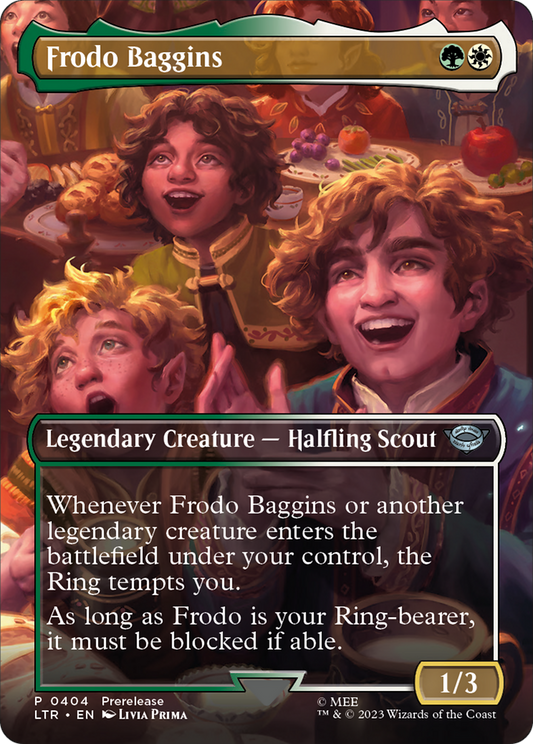 Frodo Baggins (LTR-404) (Borderless) (Foil)