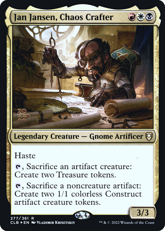 Jan Jansen, Chaos Crafter (PRE-277S) (Foil)