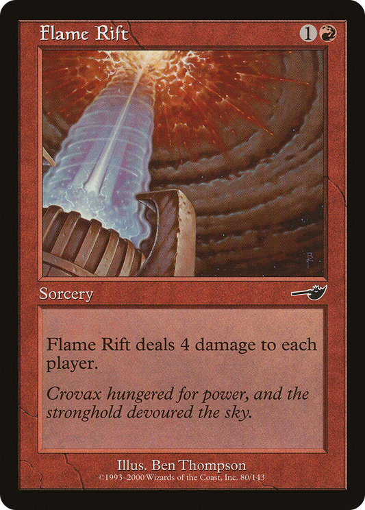 Flame Rift (NMS-080) (Foil)