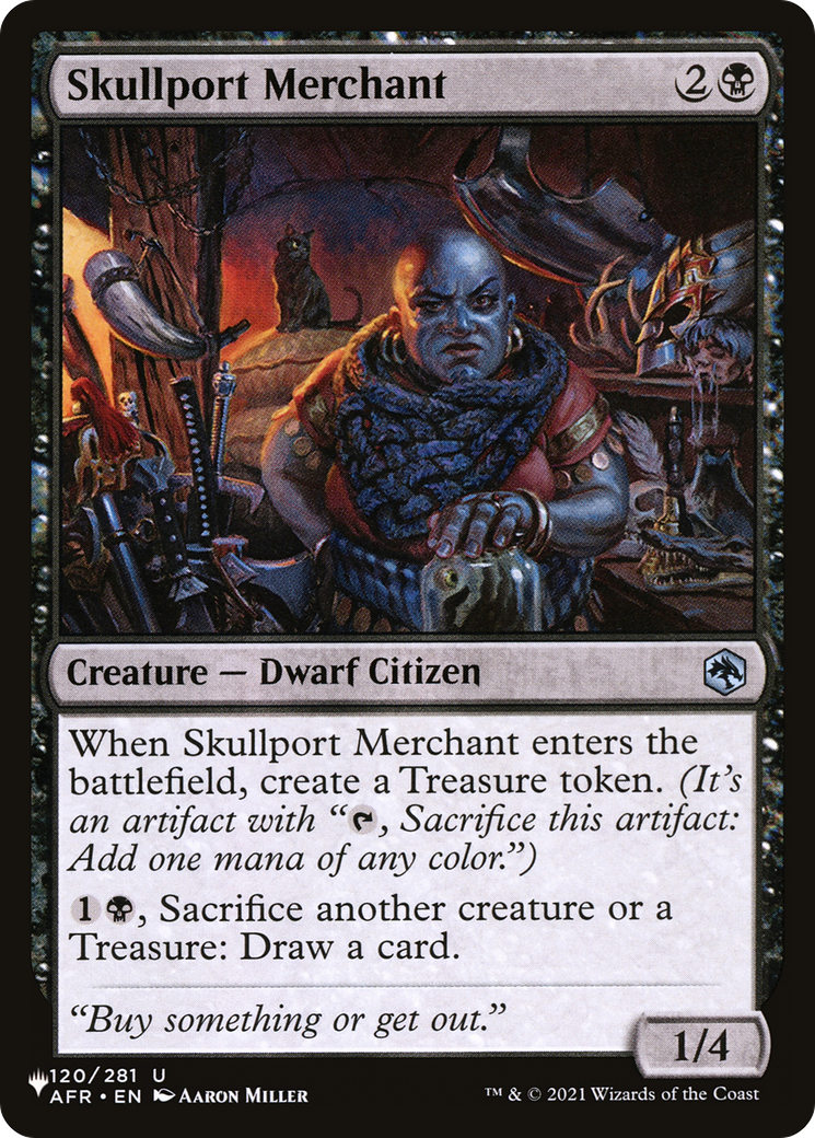 Skullport Merchant (LIST-AFR-120)