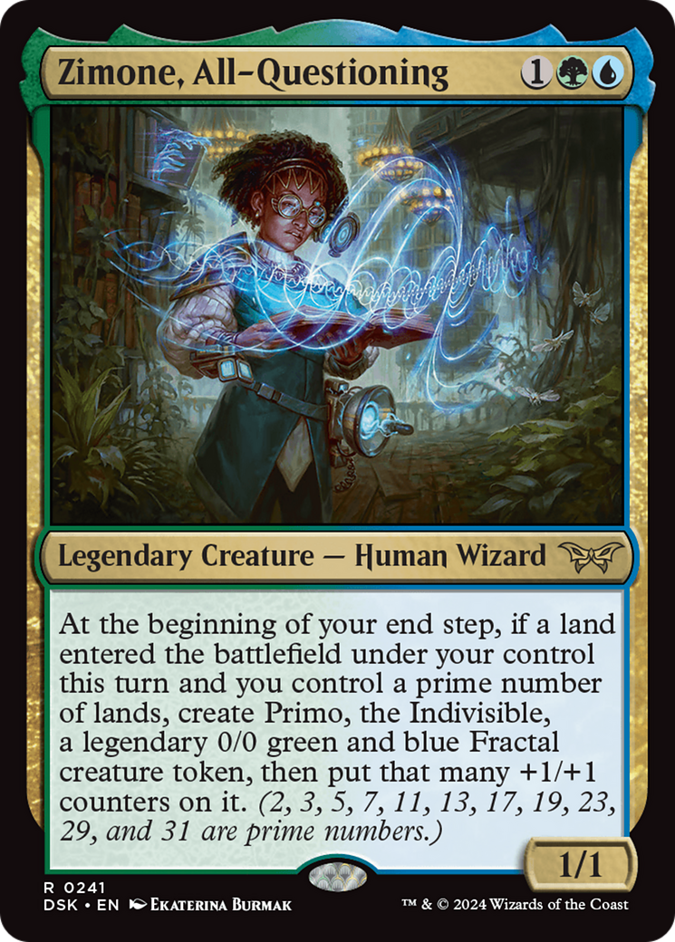 Zimone, All-Questioning (DSK-241) (Foil)