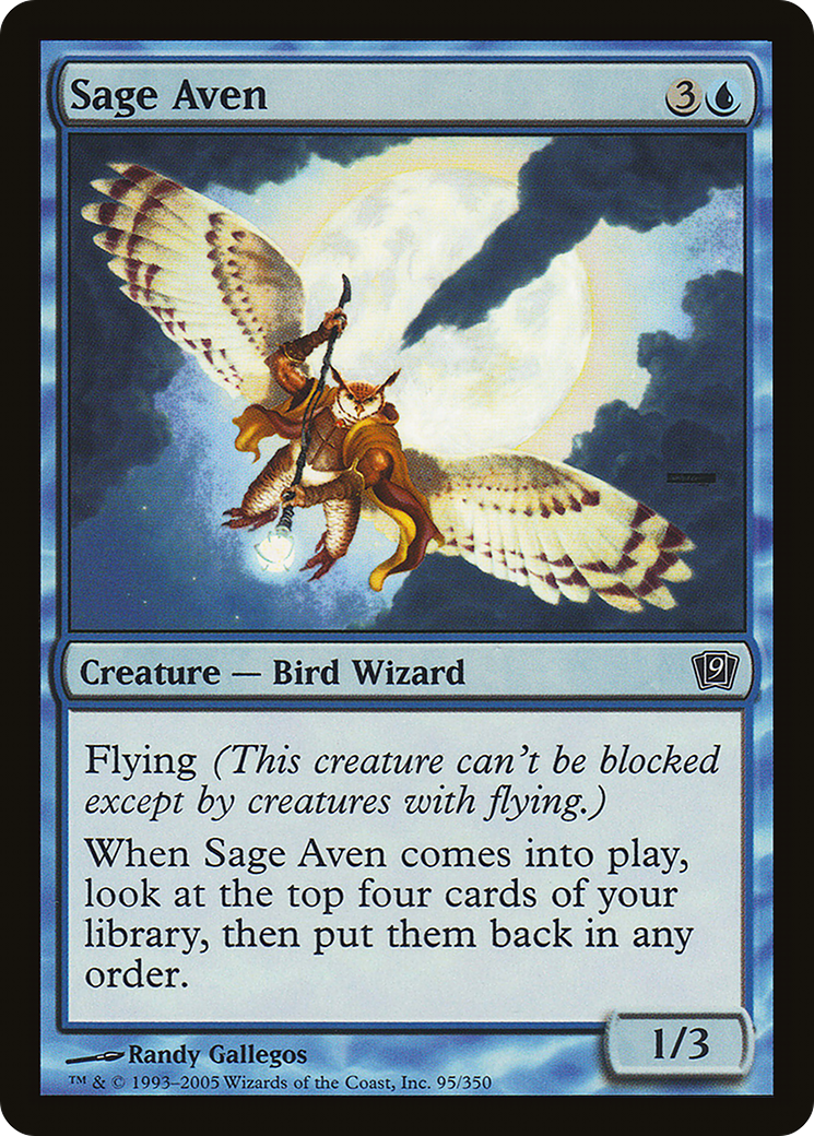 Sage Aven (9ED-095★) (Foil)