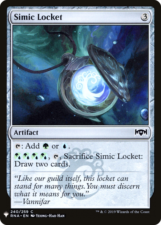 Simic Locket (LIST-RNA-240)