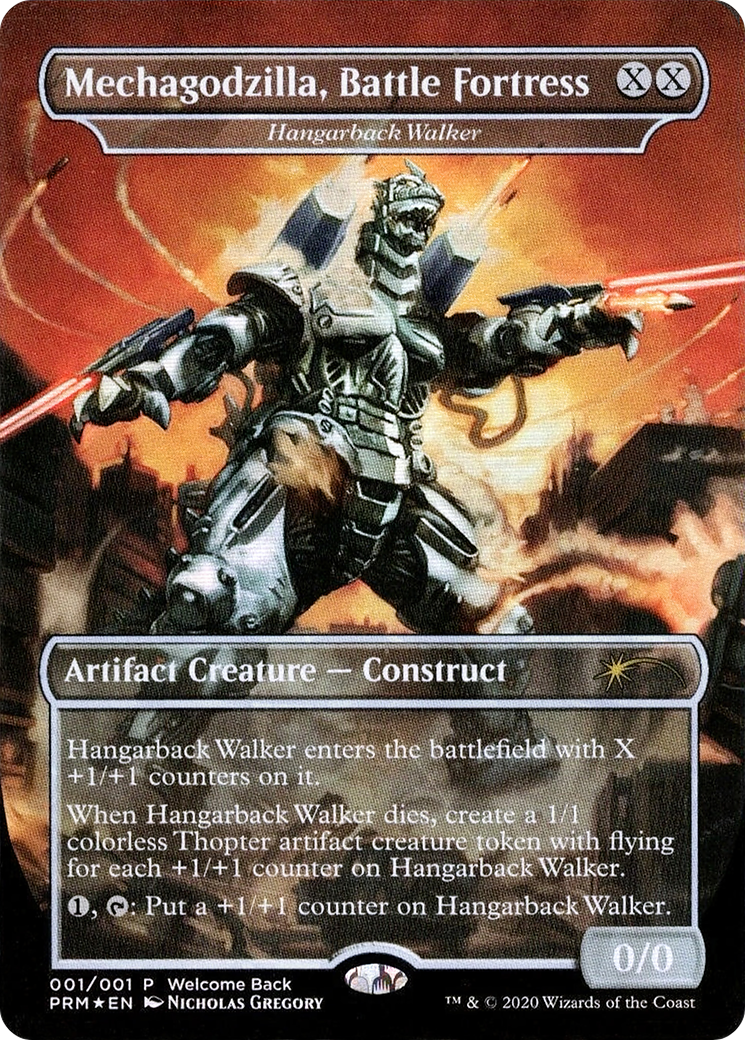 Mechagodzilla, Battle Fortress / Hangarback Walker (PLG20-002) (Borderless) (Foil)