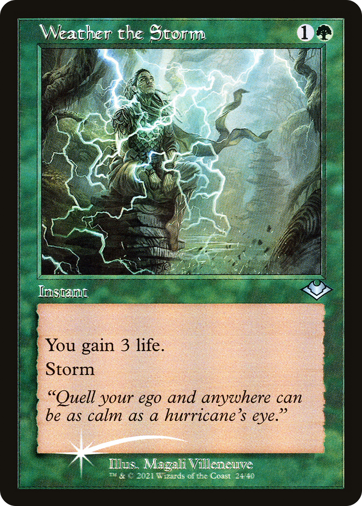 Weather the Storm (MH1-024) (Foil)