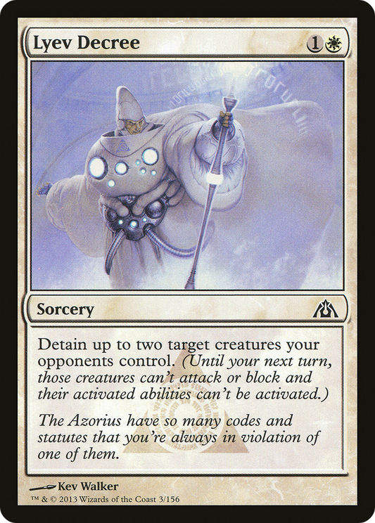 Lyev Decree (DGM-003) (Foil)