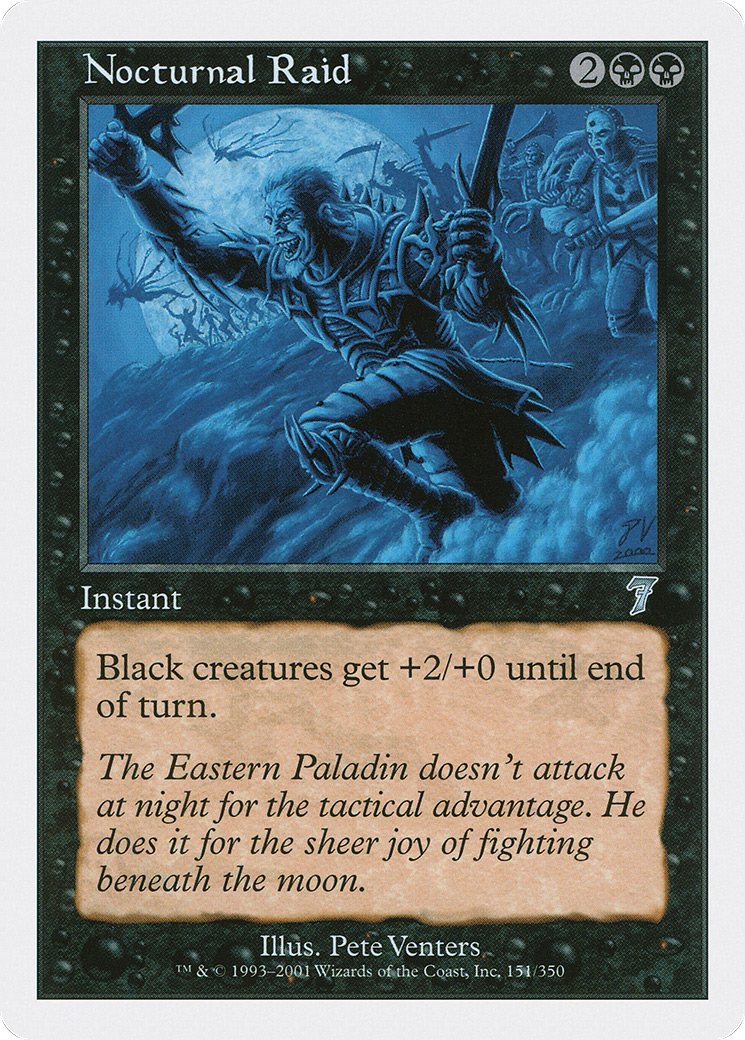 Nocturnal Raid (7ED-151)