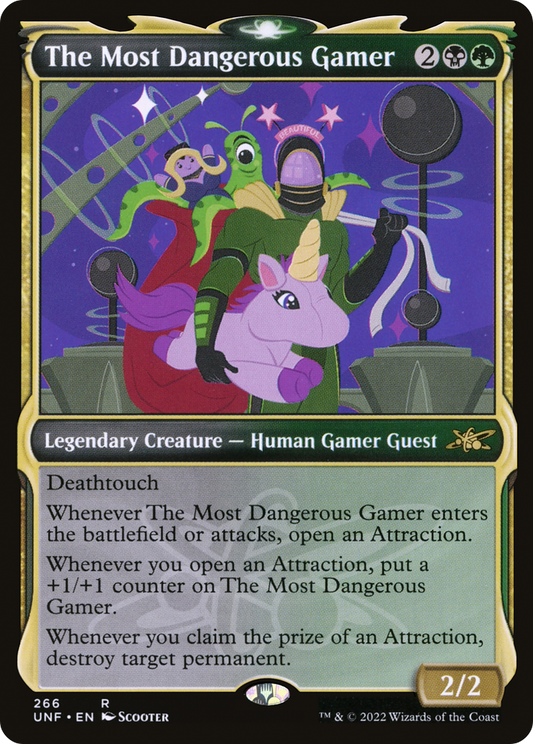 The Most Dangerous Gamer (UNF-266) (Showcase) (Foil)