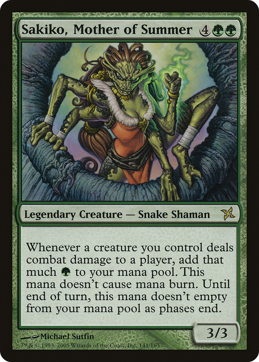 Sakiko, Mother of Summer (BOK-141) (Foil)